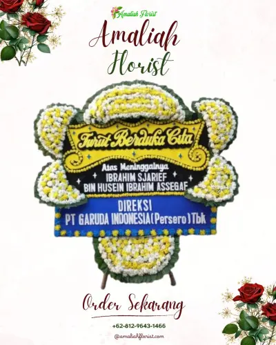 Papan Bunga Duka di Kebanggan